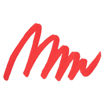 Picture of SHARPIE ACRYLIC MARKER BRUSH TIP RED